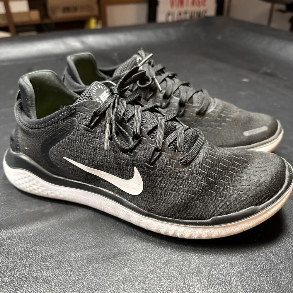 Nike Free RN 2018 Black - Size 7.5 Mens/9.5 Womens 70 - Picture 3 of 14